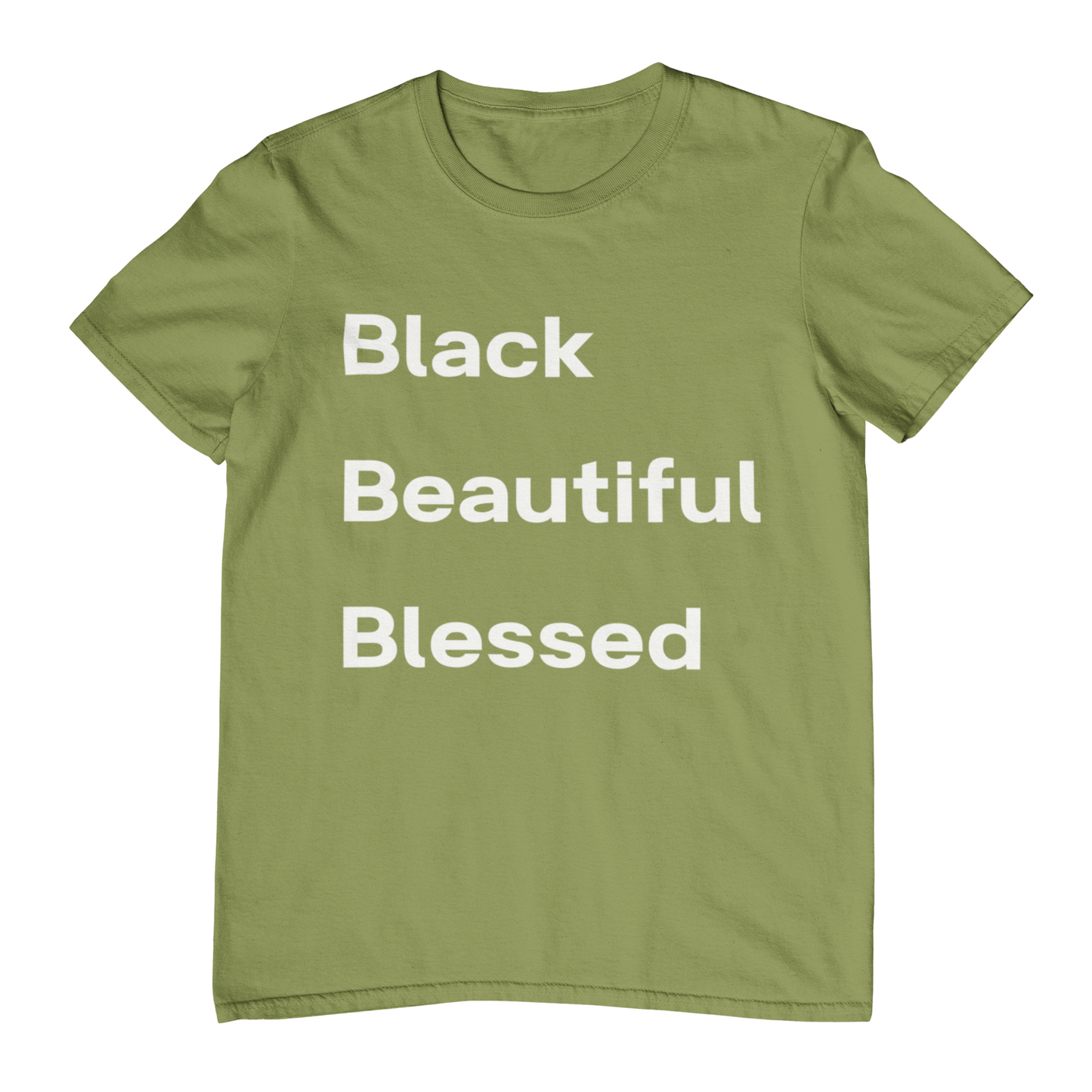 Black Beautiful Blessed T-Shirt