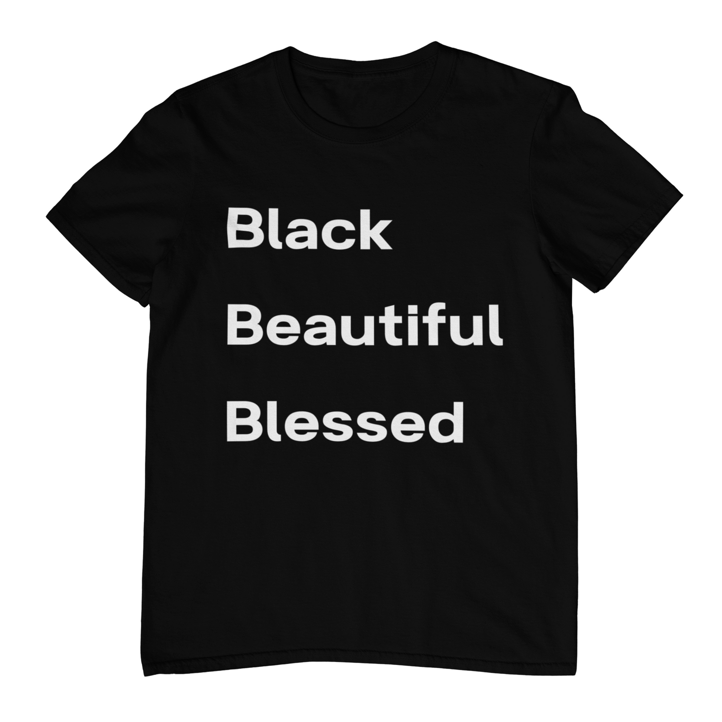 Black Beautiful Blessed T-Shirt