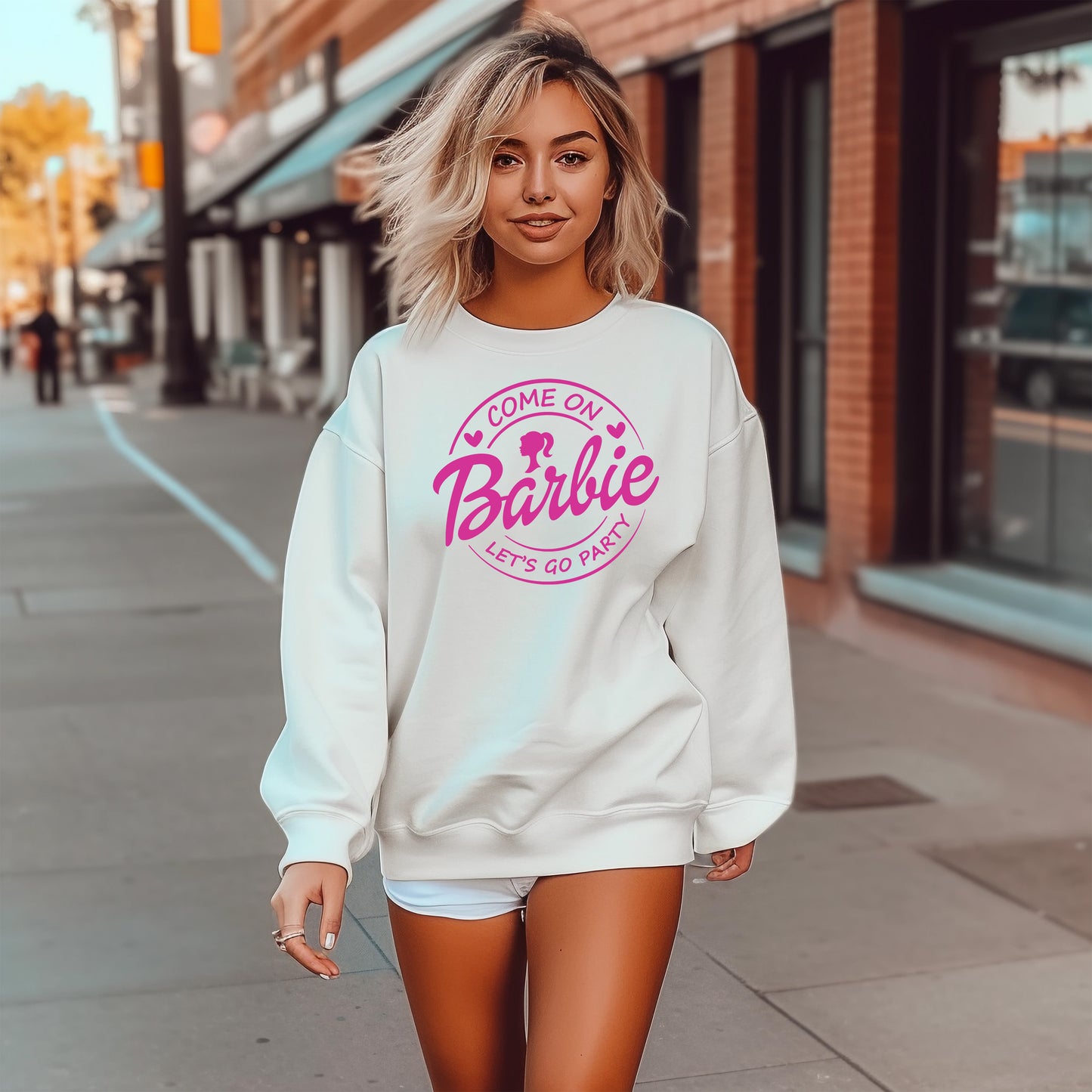 Barbie- Come On Let's Go Party -Sweatshirt