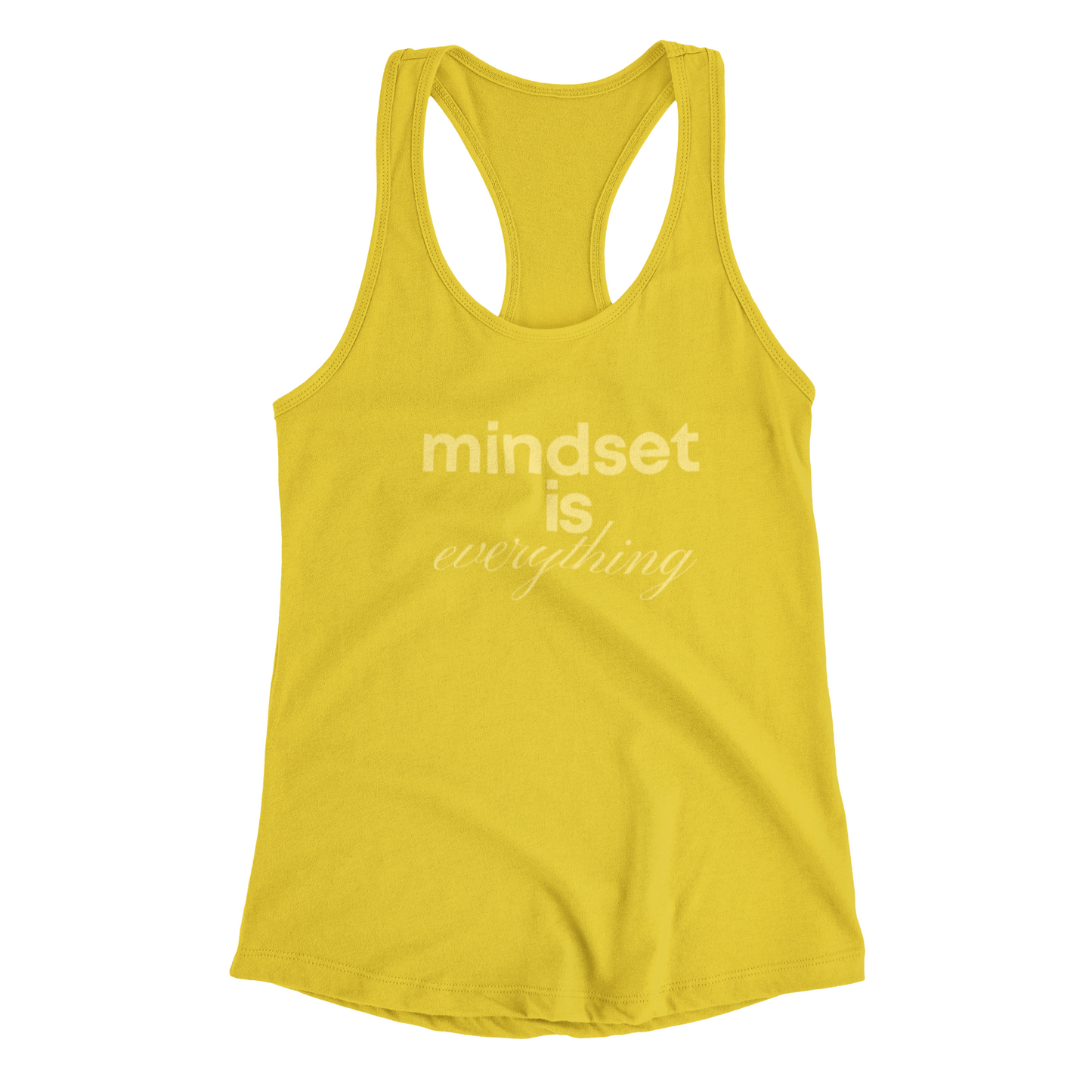 Mindset is everything Tank Top